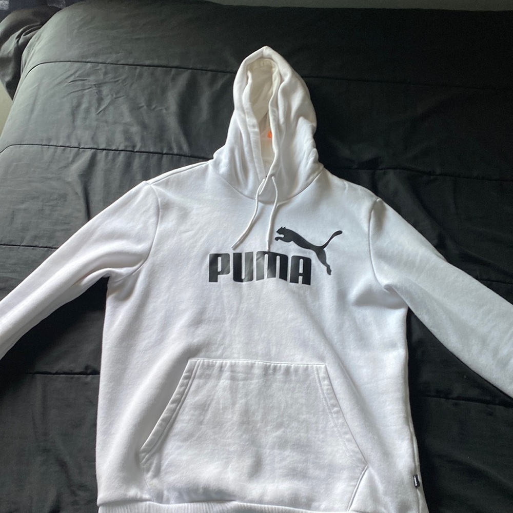 Puma essentials big logo hoodie